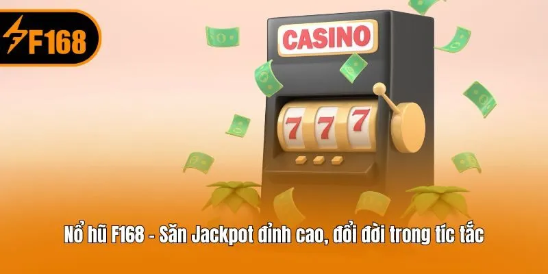 Nổ hũ F168 - Săn Jackpot đỉnh cao, đổi đời trong tíc tắc